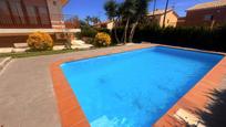 Swimming pool of House or chalet for sale in Banyeres del Penedès  with Heating, Parquet flooring and Terrace