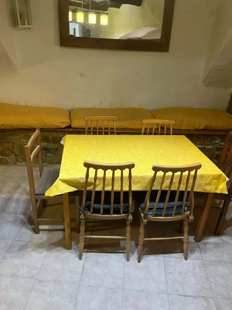 Esszimmer von Haus oder Chalet zum Verkauf in Tàrrega mit Heizung, Möbliert und Ofen