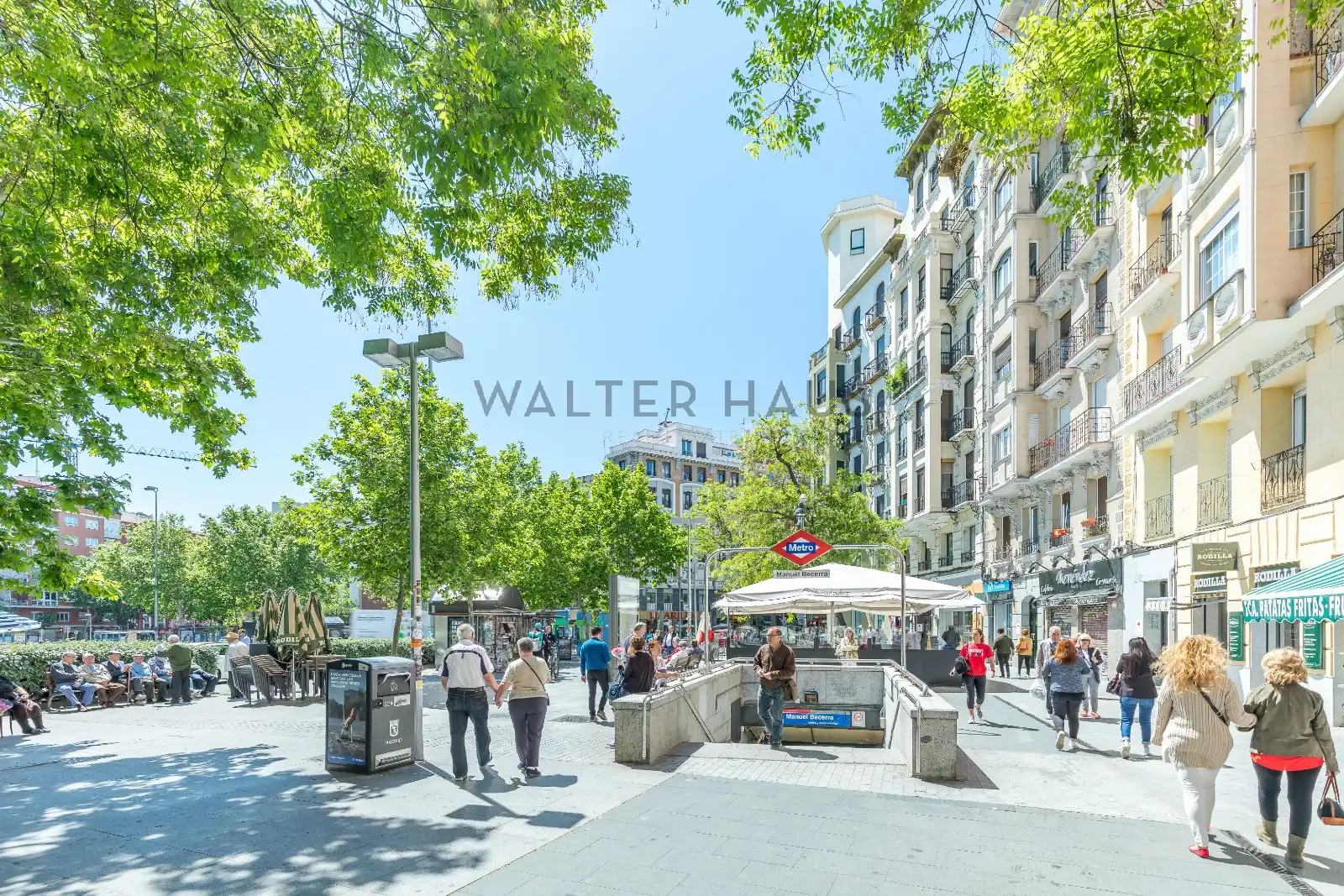 Vista exterior de Piso en venta en Madrid con Aire acondicionado, Calefacción y Amueblado