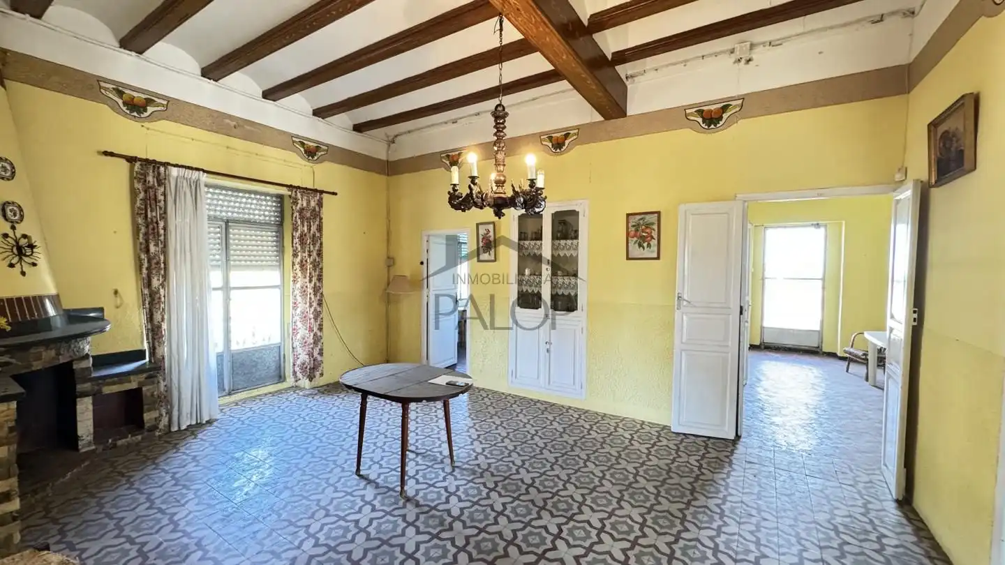 Comedor de Finca rústica en venta en Benifairó de la Valldigna con Terraza