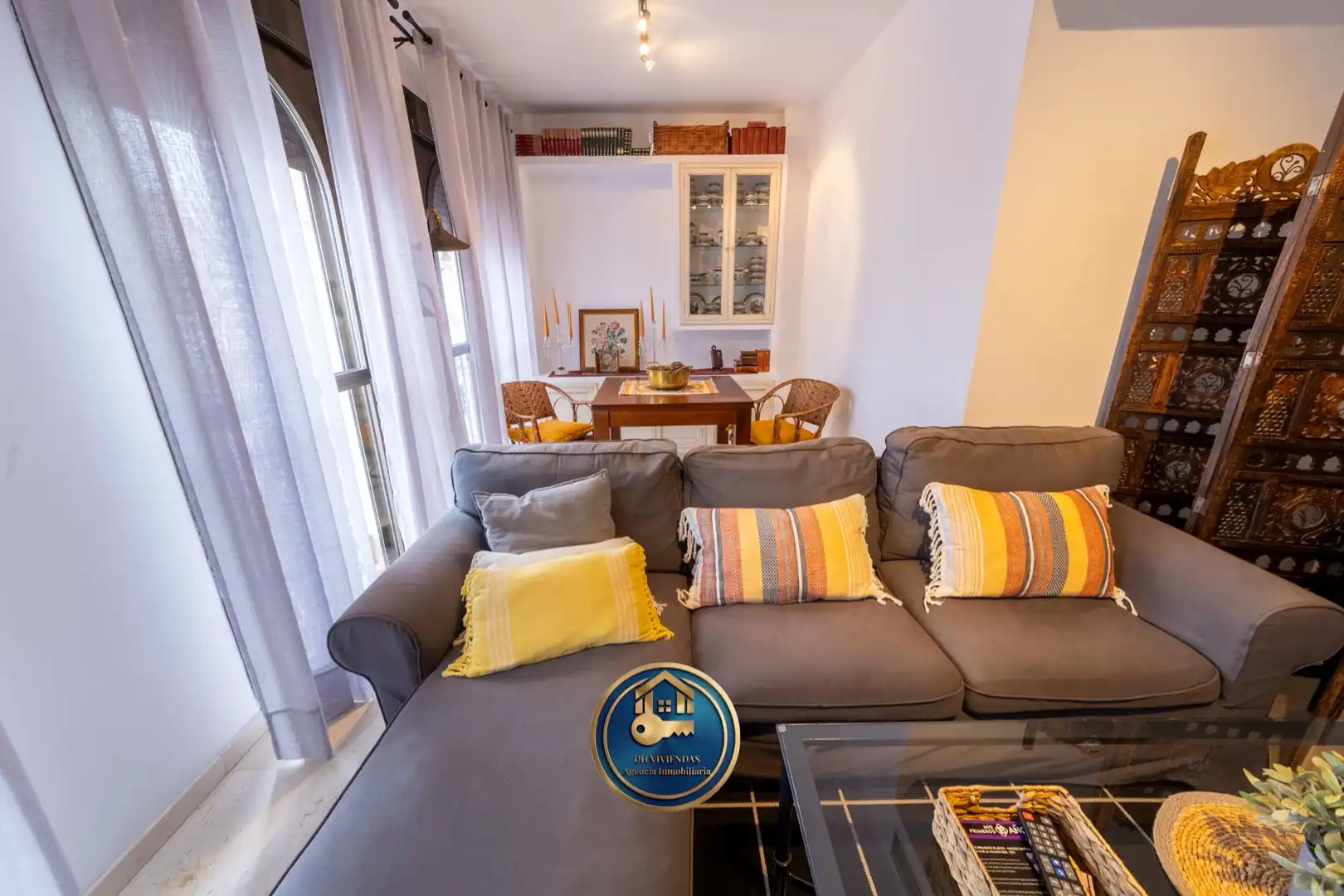 Sala de estar de Ático en venta en Dos Hermanas con Aire acondicionado y Balcón