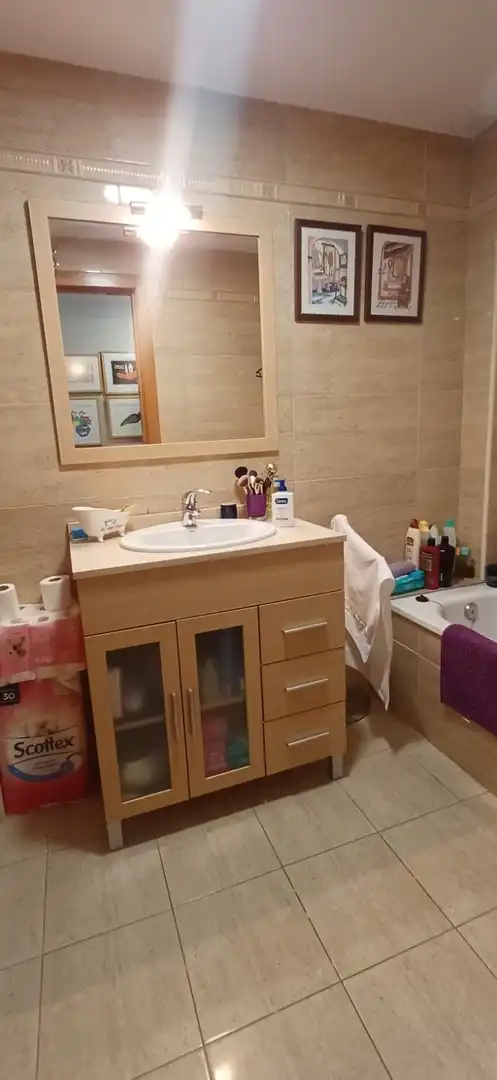 Bathroom of Apartments for sale in Torrefarrera  with Air Conditioner, Heating and Storage room