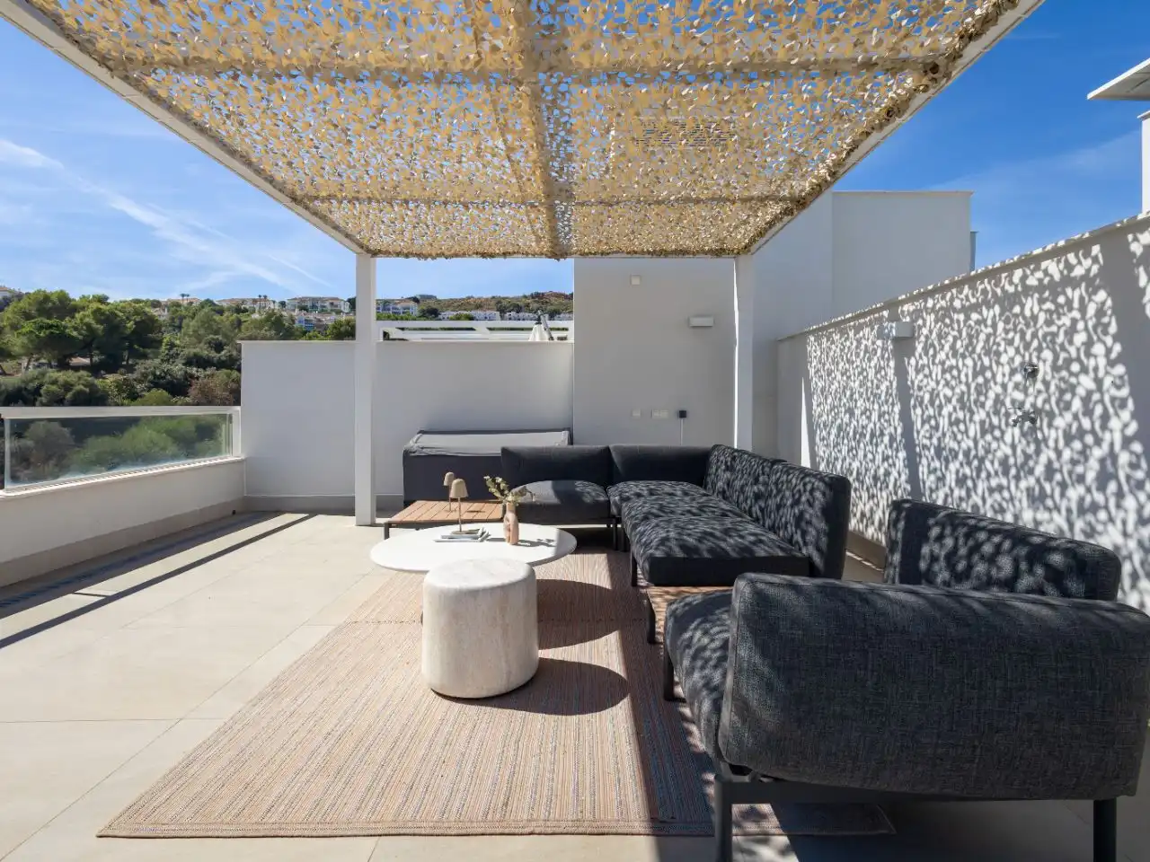 Terraza de Apartamento en venta en Mijas con Aire acondicionado, Terraza y Balcón