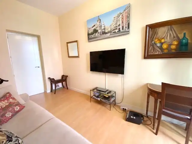 Wohnzimmer von Wohnung zum Verkauf in Madrid mit Klimaanlage, Heizung und Möbliert