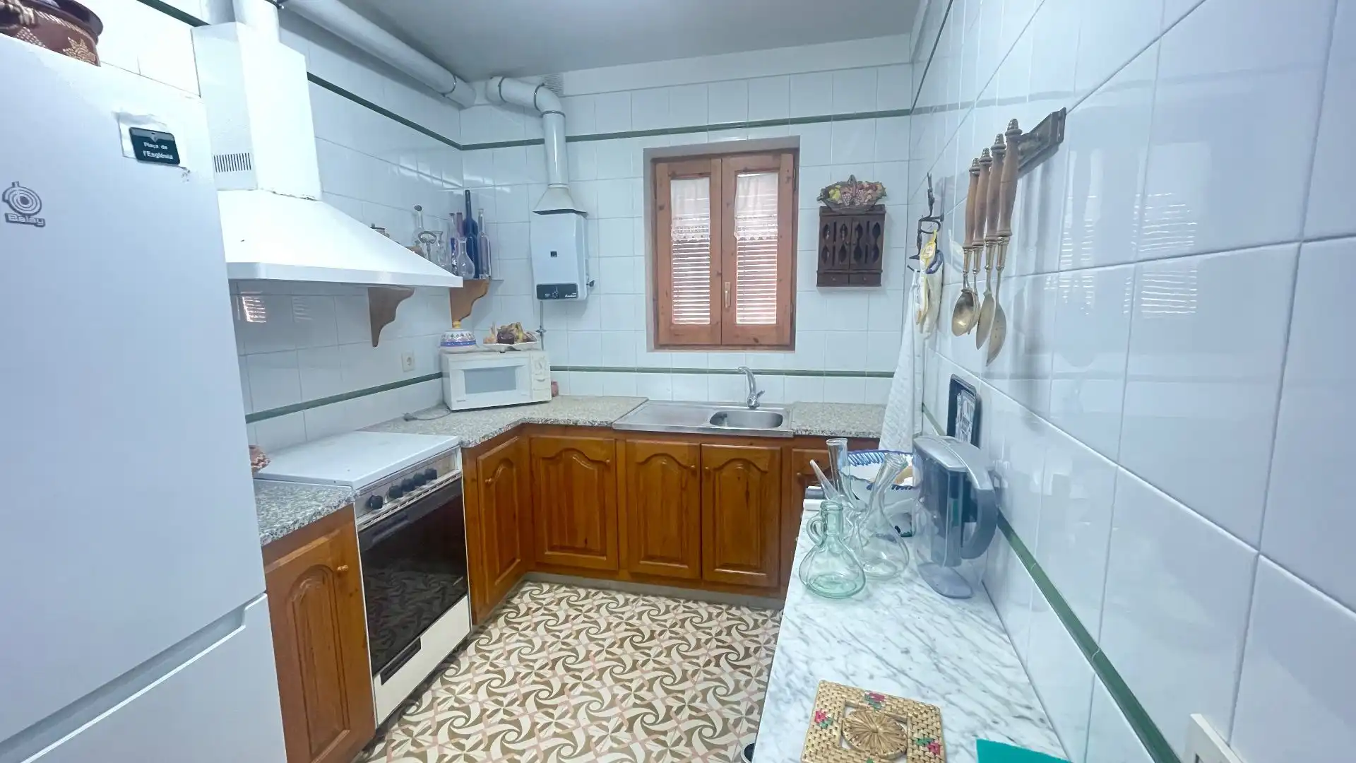 Cocina de Finca rústica en venta en Vallbona de Les Monges con Calefacción, Jardín privado y Trastero