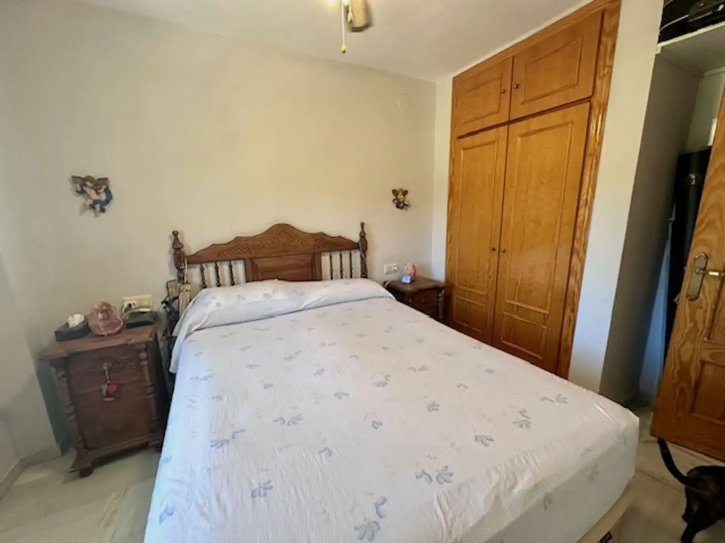 Bedroom of Flat for sale in Marbella  with Air Conditioner and Furnished
