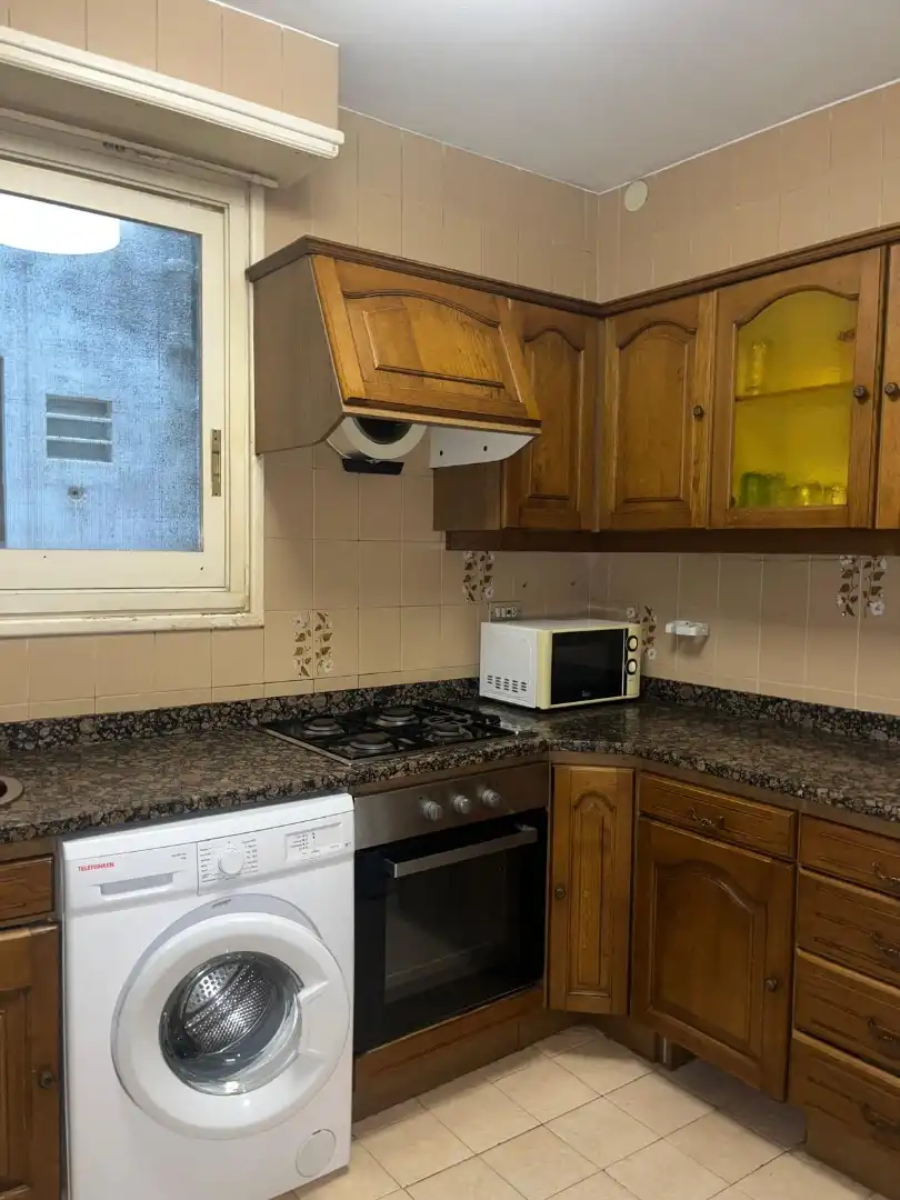 Kitchen of Flat for rent in Castellón de la Plana / Castelló de la Plana  with Furnished, Oven and Washing machine