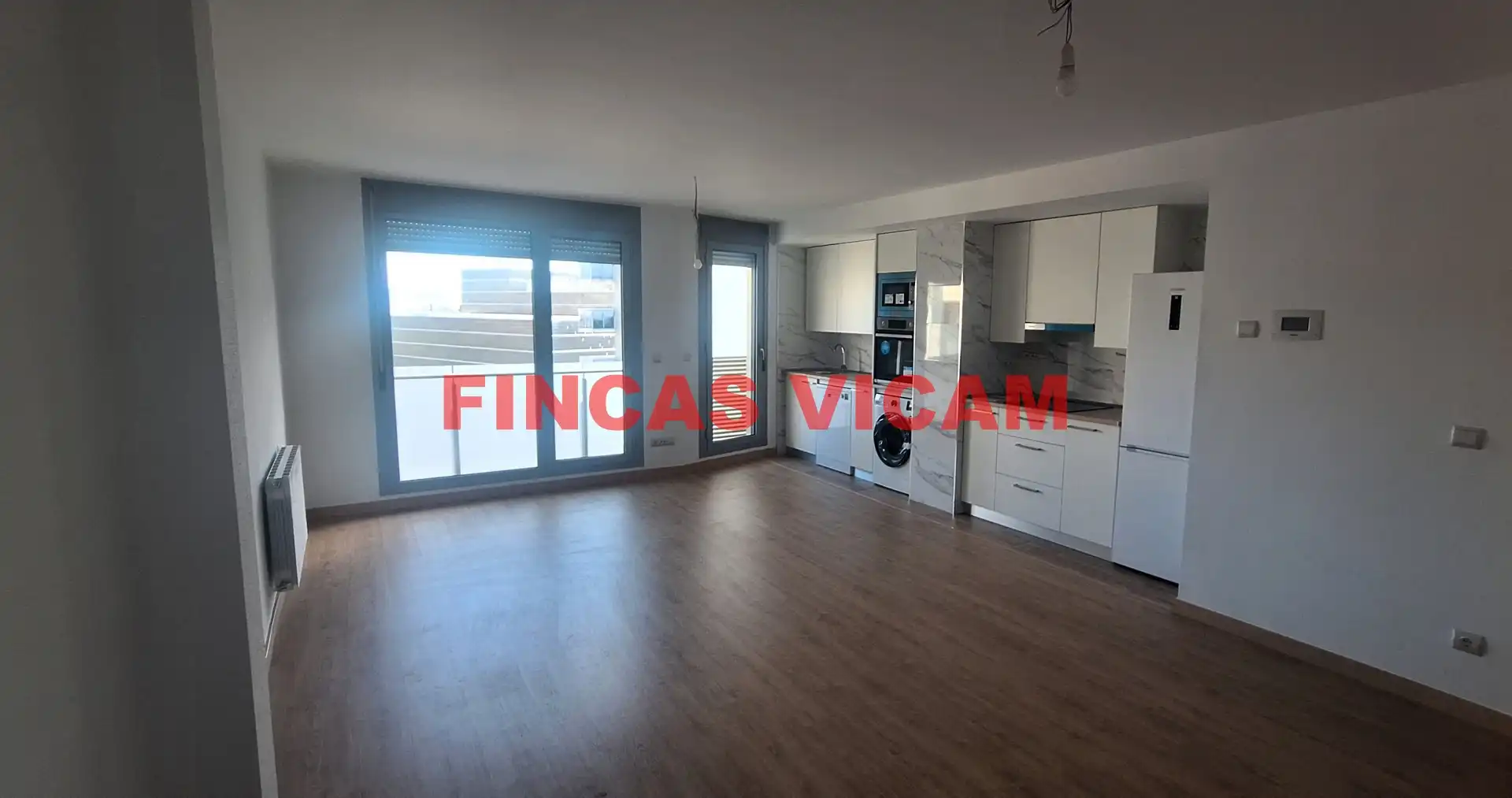 Wohnzimmer von Wohnung zum Verkauf in Huesca mit Heizung, Parkett und Terrasse