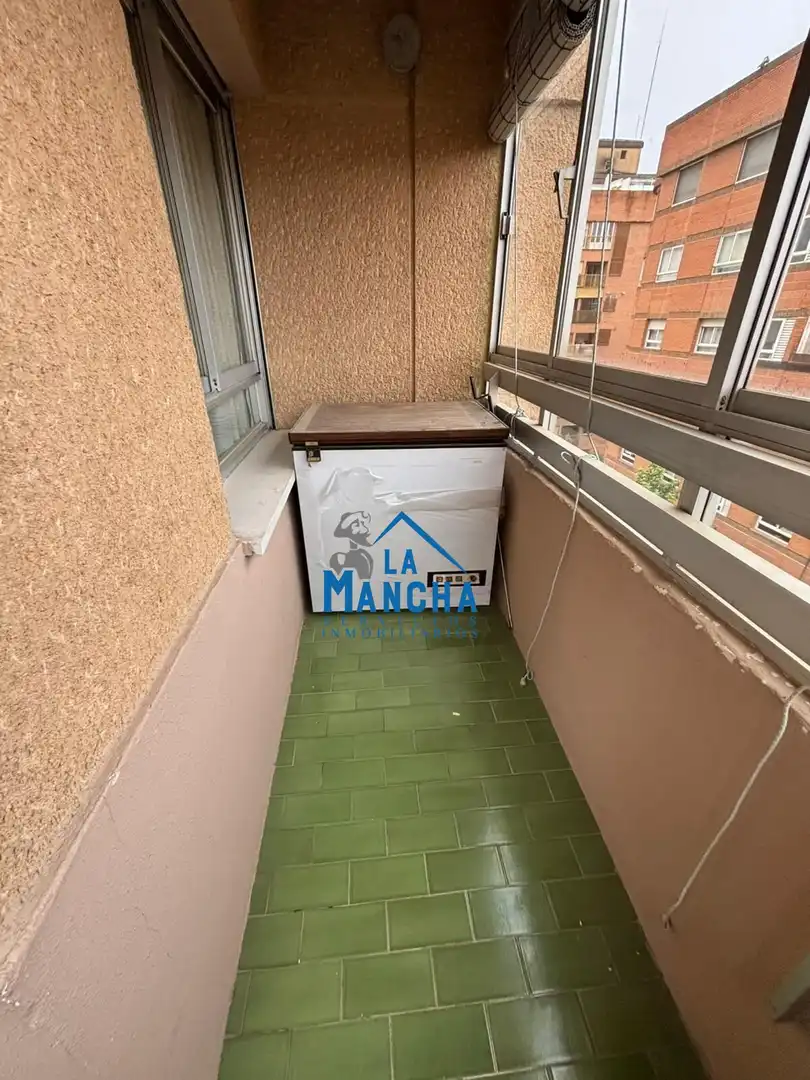 Balcony of Flat for sale in Albacete  with Air Conditioner, Heating and Private garden