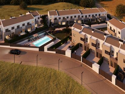 Vista exterior de Casa o xalet en venda en Villalbilla amb Jardí privat i Piscina comunitària