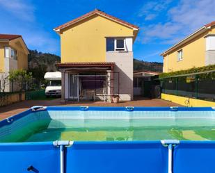 Swimming pool of House or chalet for sale in Mugardos  with Heating, Terrace and Storage room