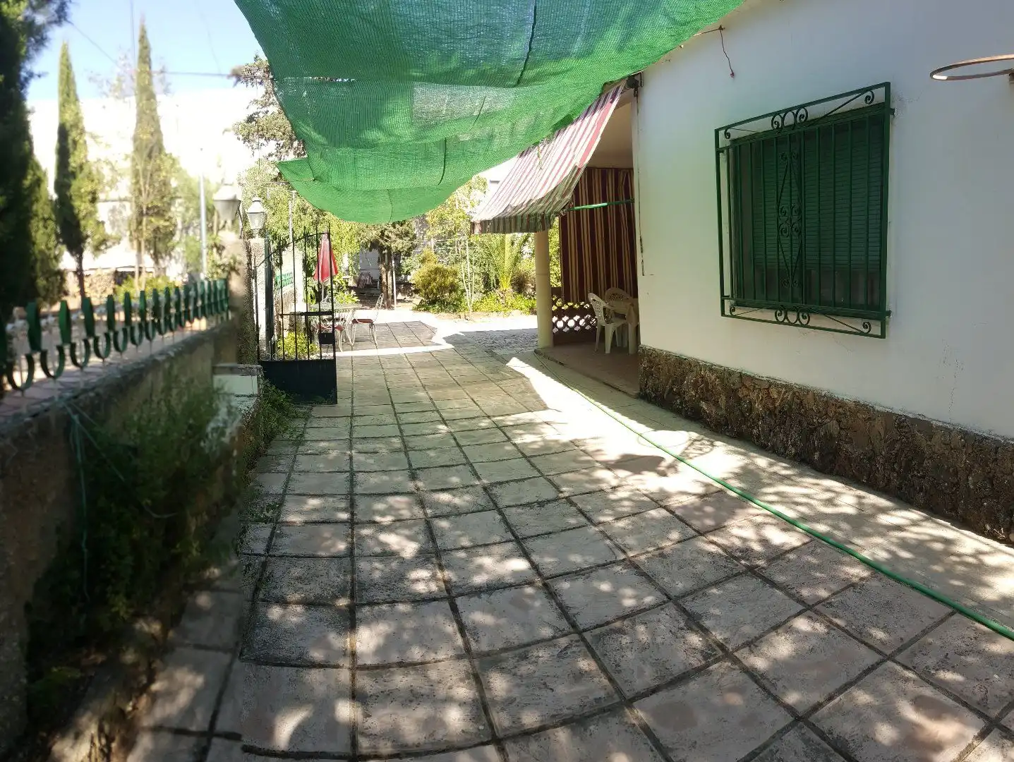 Vista exterior de Casa o chalet en venta en Torreperogil con Jardín privado y Piscina