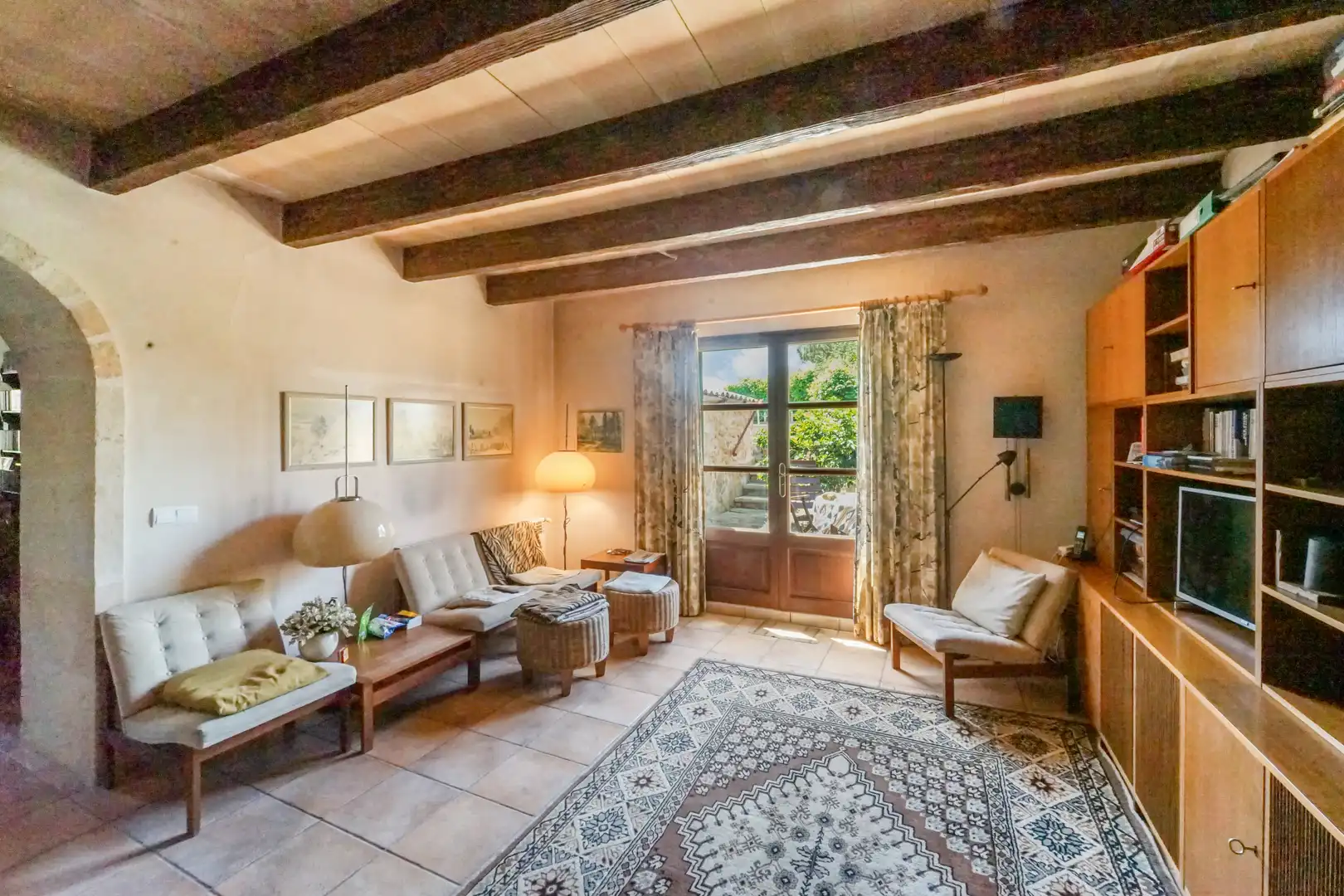 Wohnzimmer von Country house zum Verkauf in Campos mit Klimaanlage, Heizung und Abstellraum