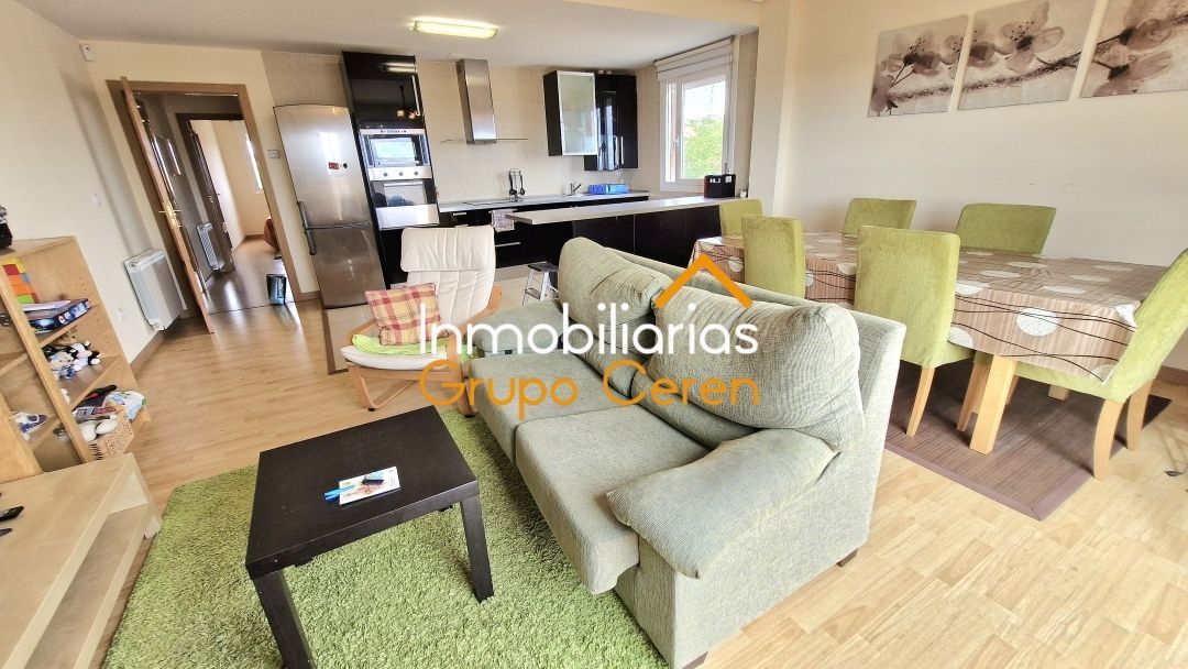 Sala d'estar de Apartament en venda en Grañón amb Calefacció, Jardí privat i Terrassa