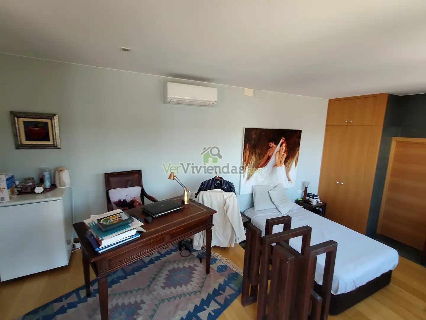 Dormitori de Casa o xalet en venda en Sant Cugat del Vallès amb Aire condicionat, Calefacció i Jardí privat