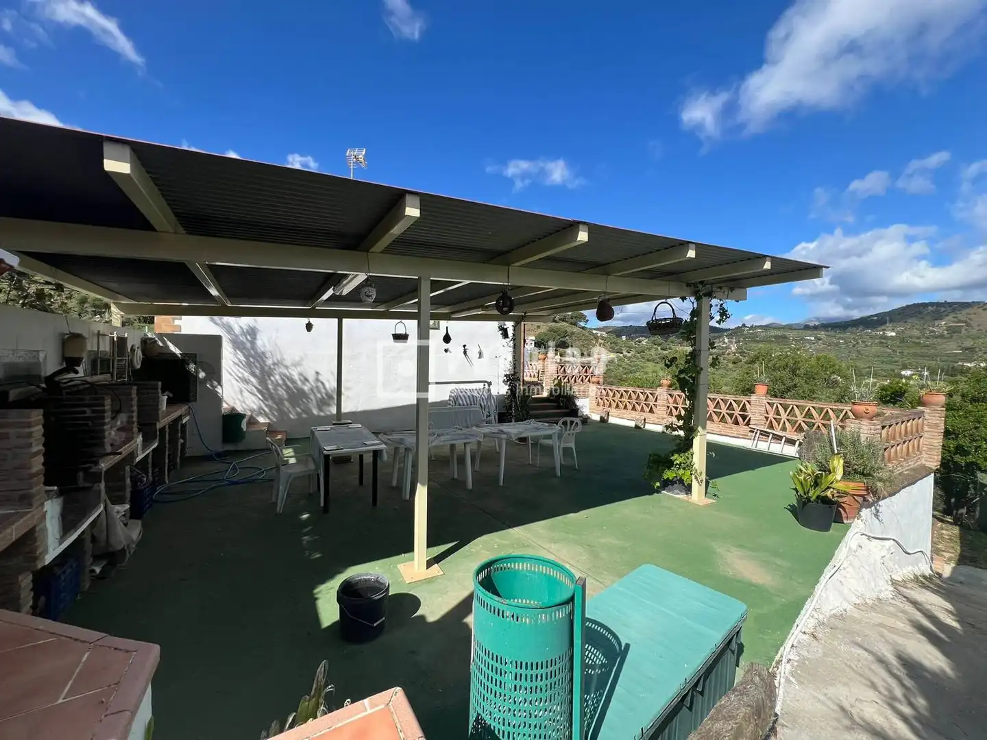 Terrassa de Casa o xalet en venda en Monda amb Calefacció, Jardí privat i Terrassa