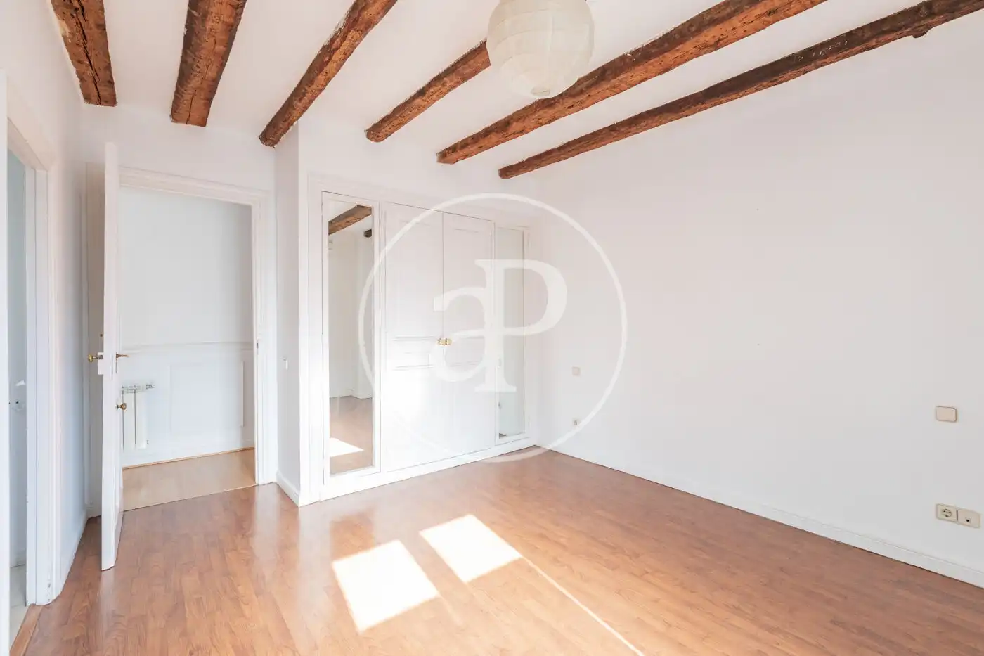 Bedroom of Flat for rent in Madrid  with Air Conditioner, Heating and Terrace