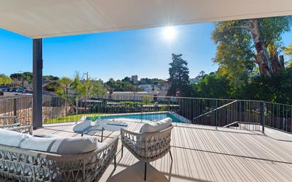 Terrace of House or chalet for sale in  Palma de Mallorca  with Air Conditioner, Heating and Private garden