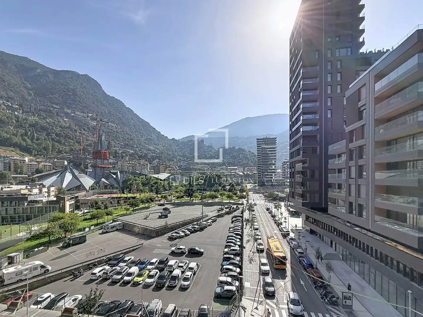 Exterior view of Flat for sale in Escaldes – Engordany  with Air Conditioner, Heating and Terrace
