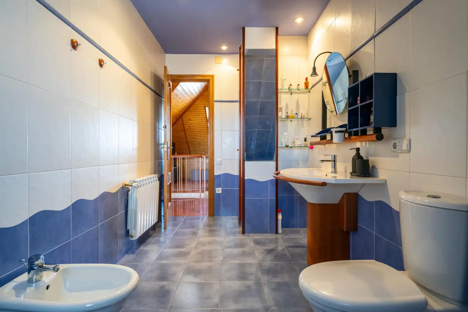 Bany de Casa o xalet en venda en Riudoms amb Calefacció, Terrassa i Piscina