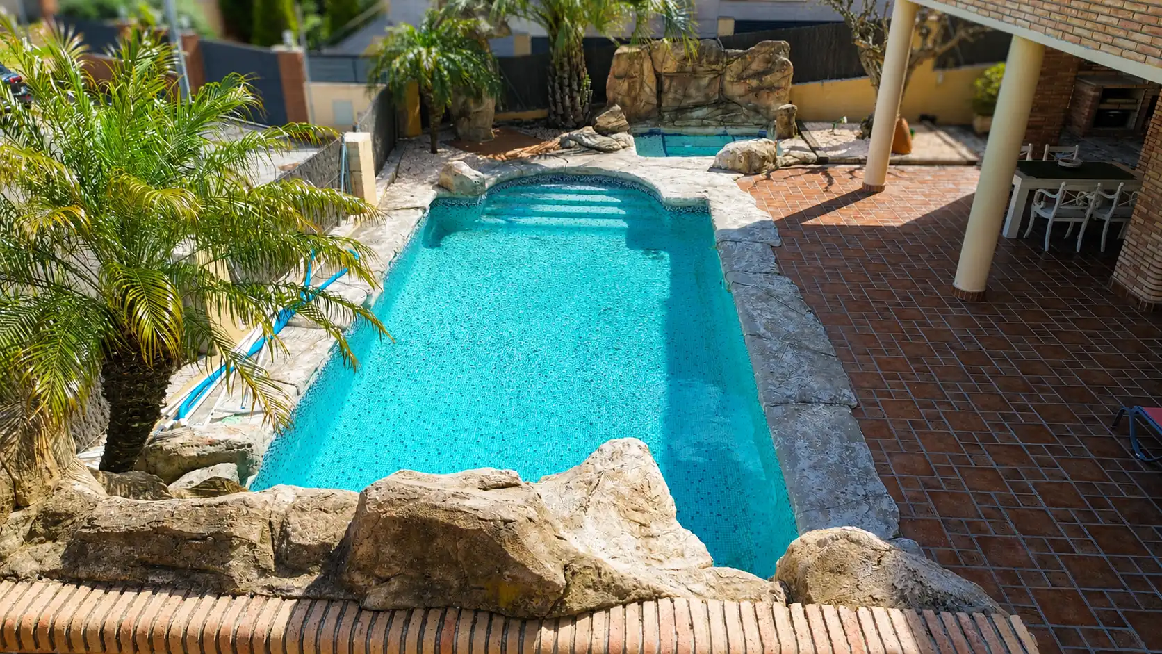 Piscina de Casa o xalet en venda en Calafell amb Calefacció i Jardí privat