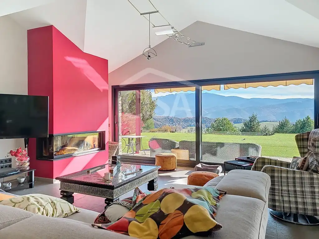 Sala de estar de Casa o chalet en venta en Montferrer i Castellbò con Calefacción, Amueblado y Horno