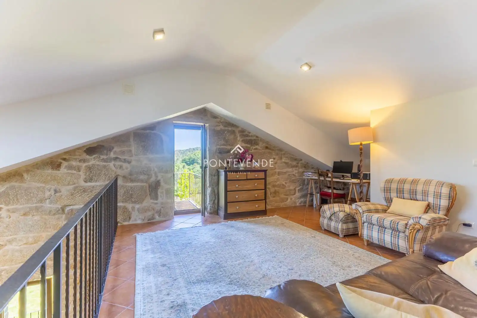 Sala de estar de Casa o chalet en venta en Cotobade con Calefacción, Jardín privado y Terraza