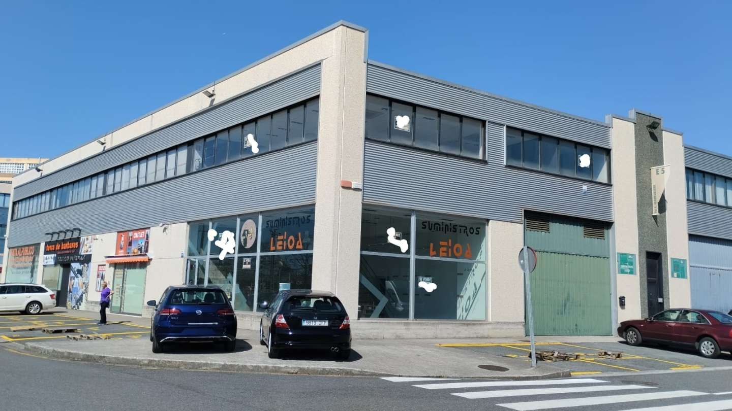Exterior view of Industrial buildings for sale in Leioa