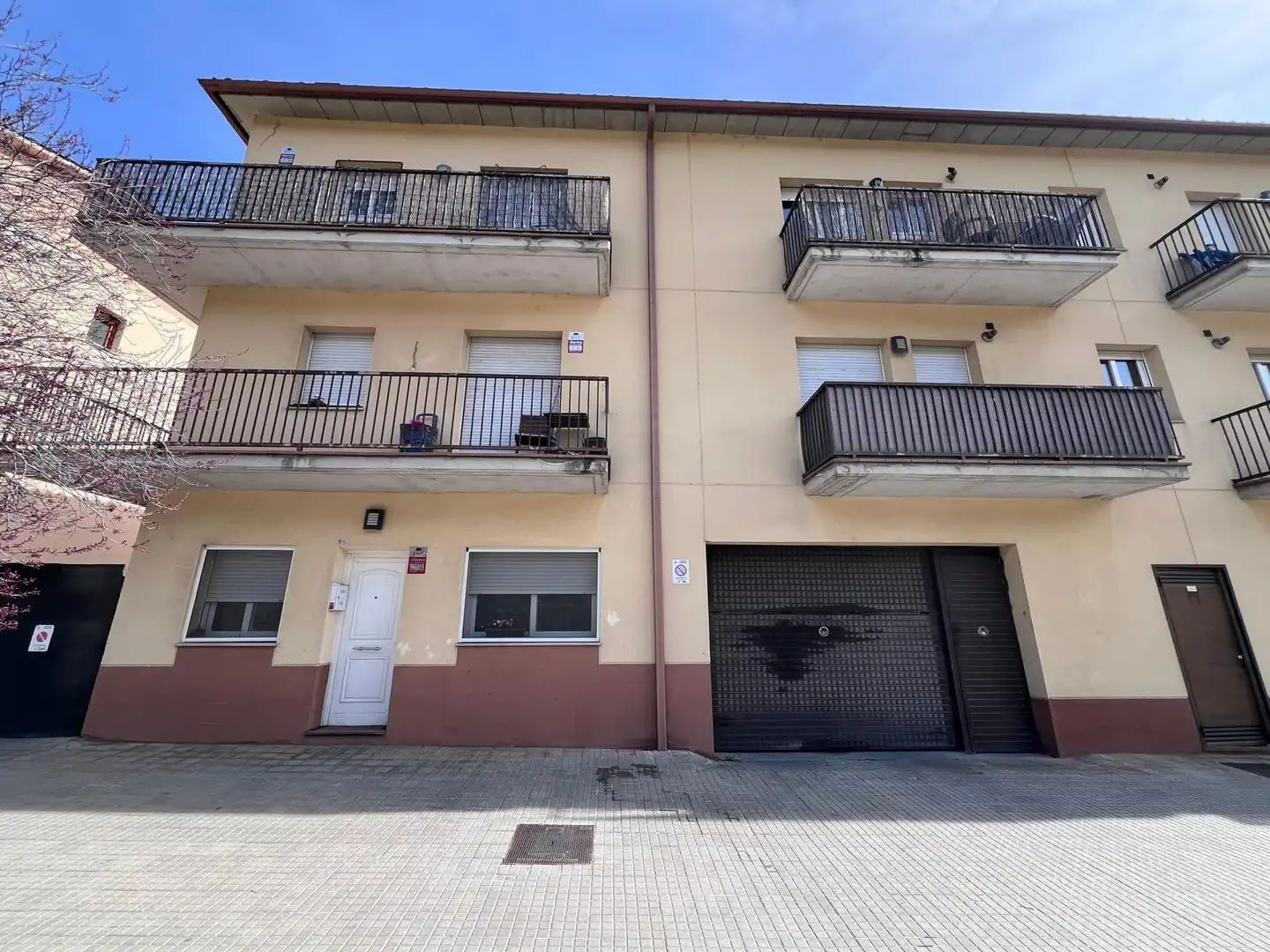 Vista exterior de Piso en venta en Aiguafreda con Balcón