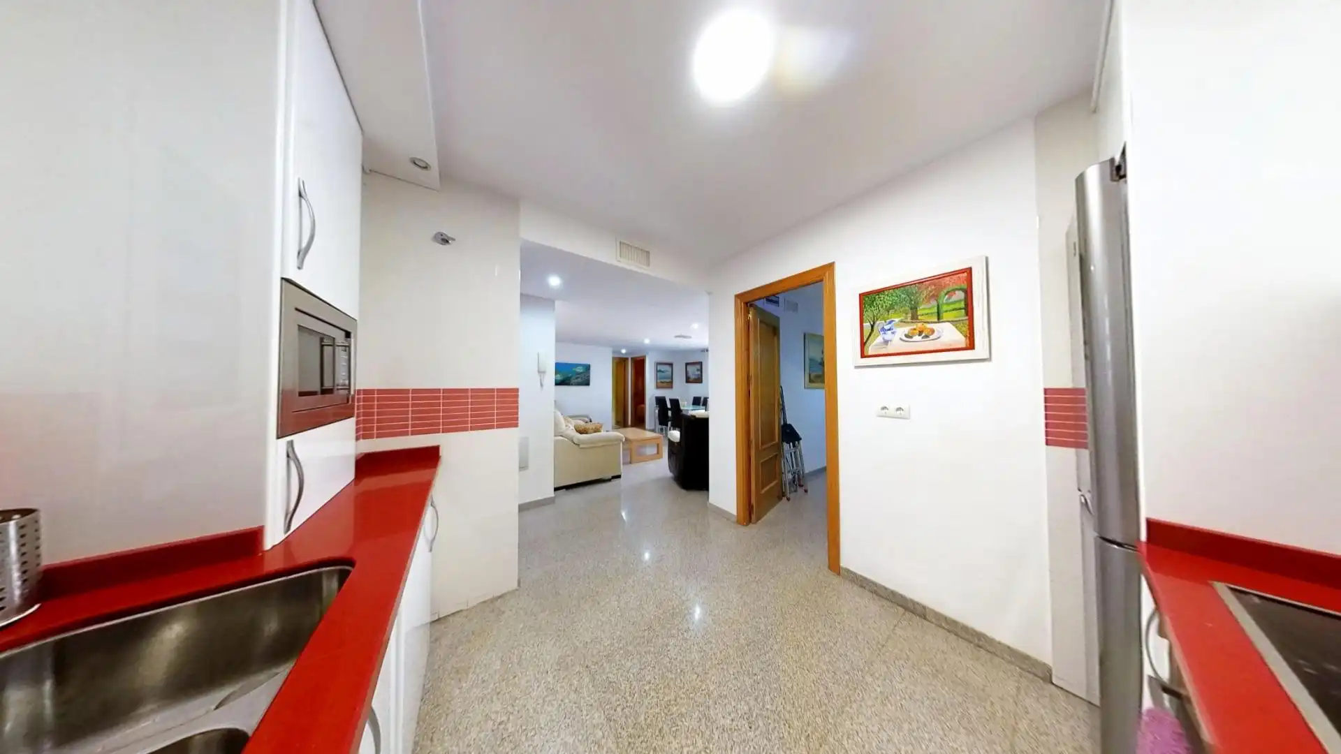 Kitchen of Flat for sale in Lújar  with Air Conditioner, Terrace and Balcony