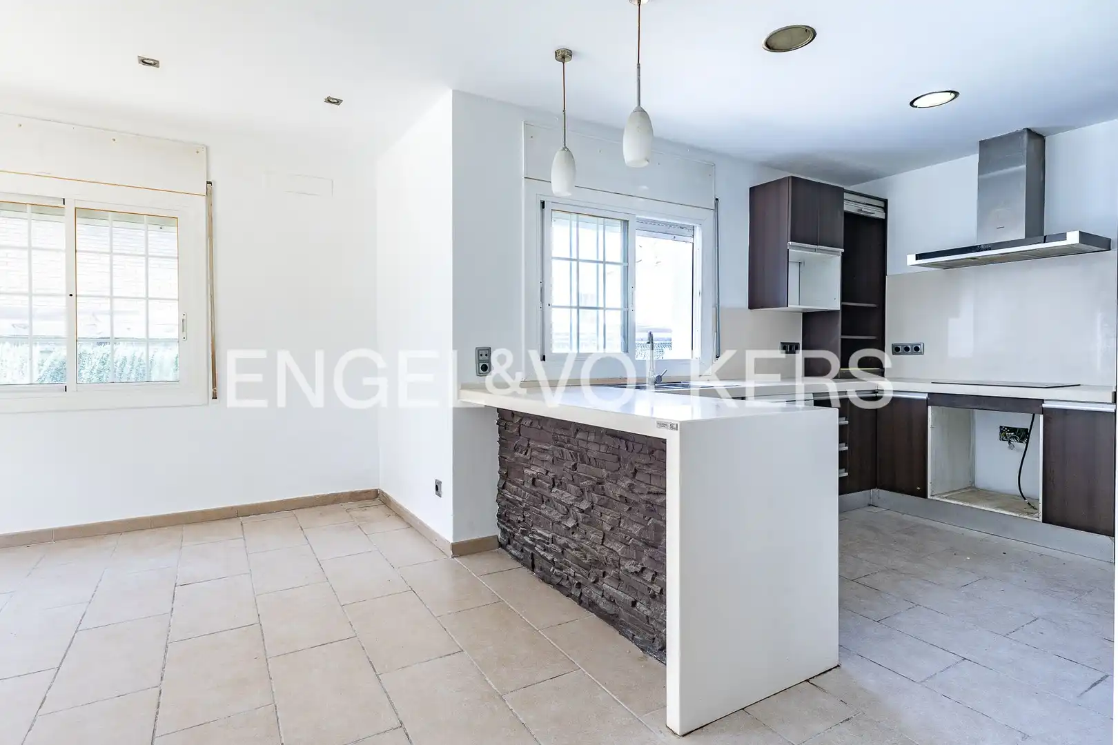 Cocina de Casa o chalet en venta en Llinars del Vallès con Calefacción y Jardín privado