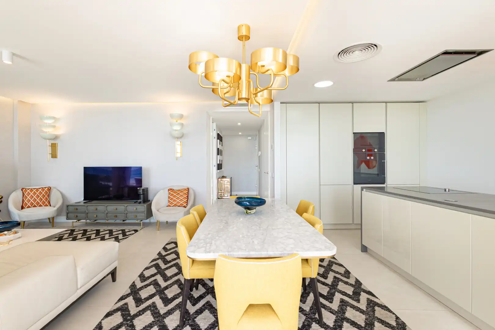 Comedor de Apartamento en venta en Estepona con Aire acondicionado, Calefacción y Terraza
