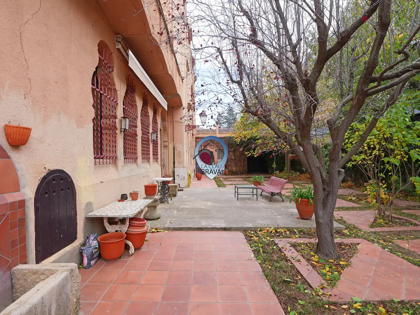 Jardí de Casa o xalet en venda en Caldes de Malavella amb Calefacció, Jardí privat i Terrassa