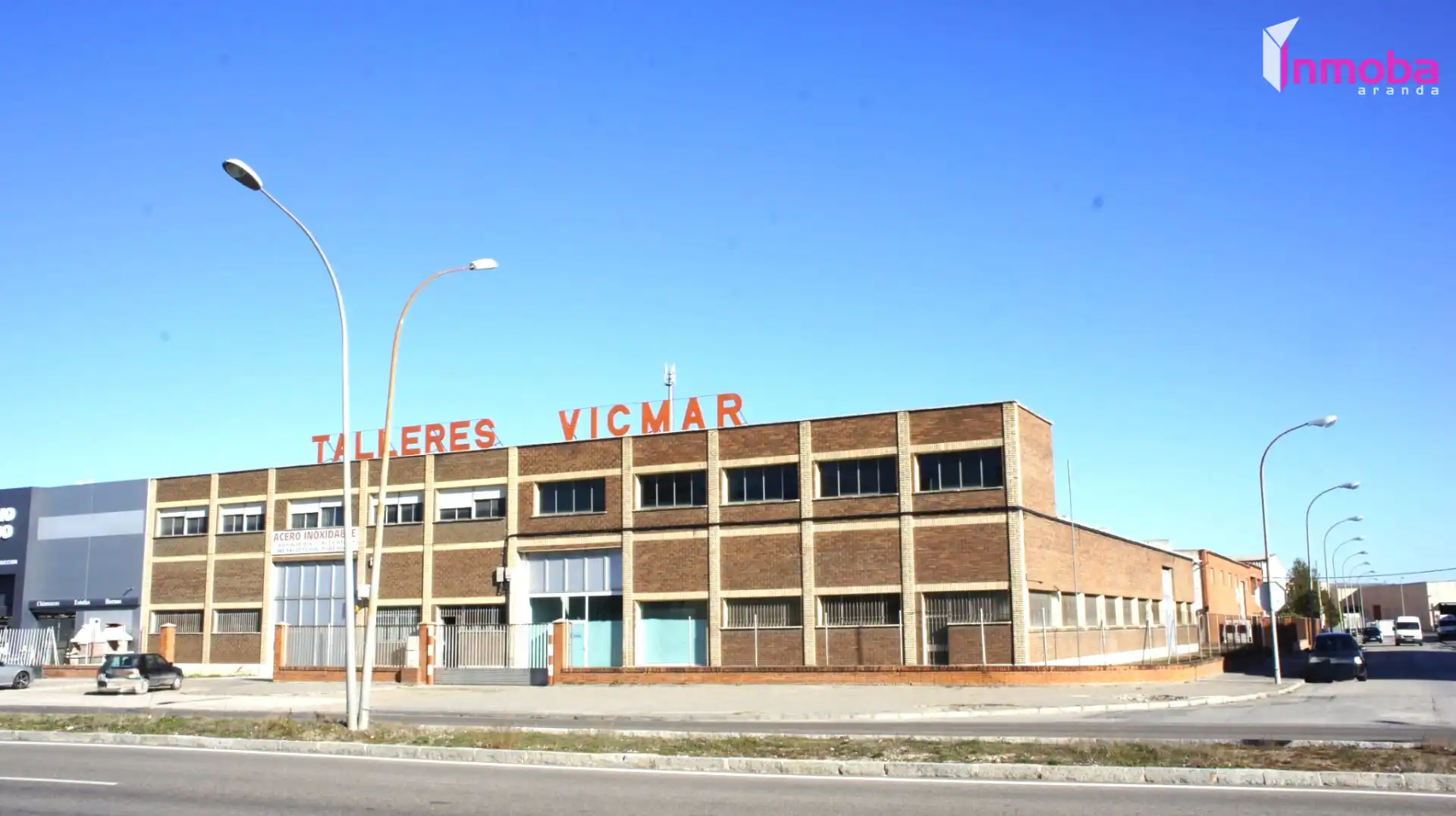 Exterior view of Industrial buildings for sale in Aranda de Duero  with Alarm