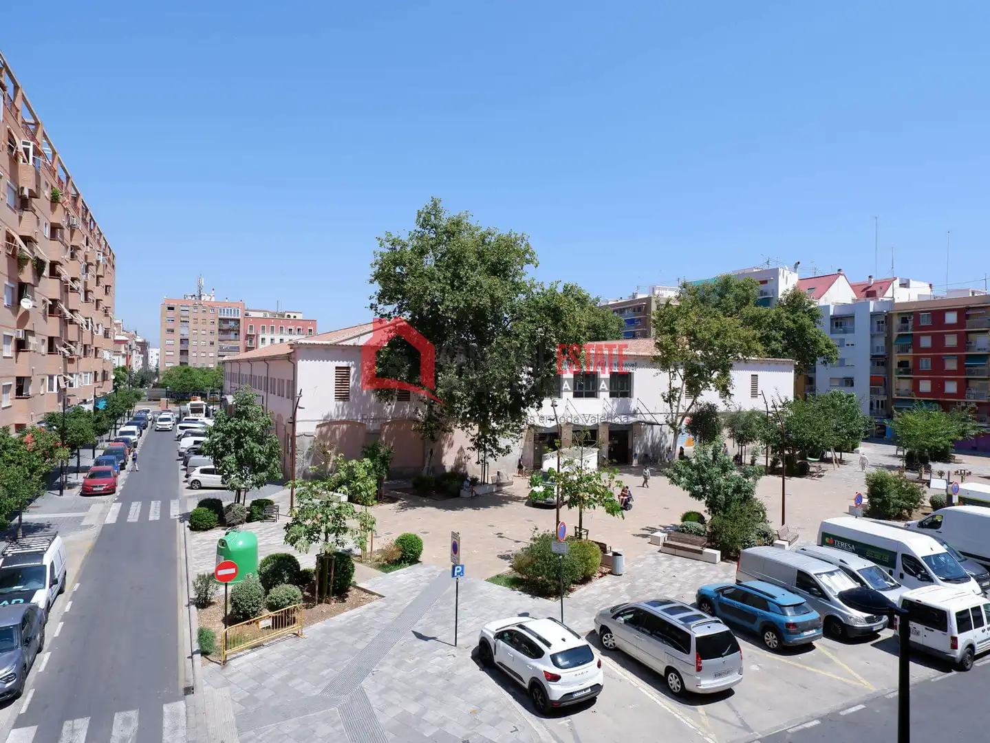 Vista exterior de Apartament de lloguer en Valencia amb Aire condicionat, Moblat i Balcó