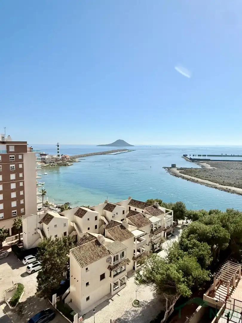 Außenansicht von Dachboden zum Verkauf in La Manga del Mar Menor mit Terrasse, Möbliert und Gemeinschaftspool