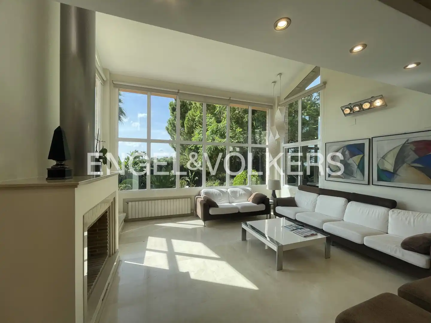 Sala de estar de Casa o chalet de alquiler en Puçol con Aire acondicionado, Calefacción y Jardín privado