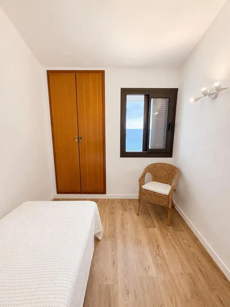 Schlafzimmer von Einfamilien-Reihenhaus zur Miete in Calvià mit Klimaanlage, Terrasse und Abstellraum
