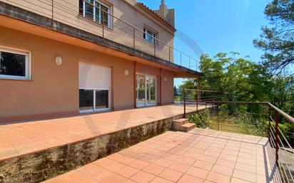 Terrassa de Casa o xalet en venda en Vacarisses amb Calefacció, Jardí privat i Parquet