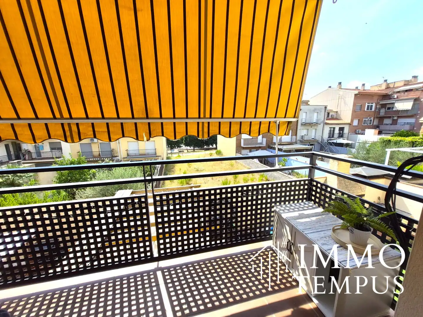 Terrasse von Maisonette zum Verkauf in Terrassa mit Heizung, Parkett und Ofen