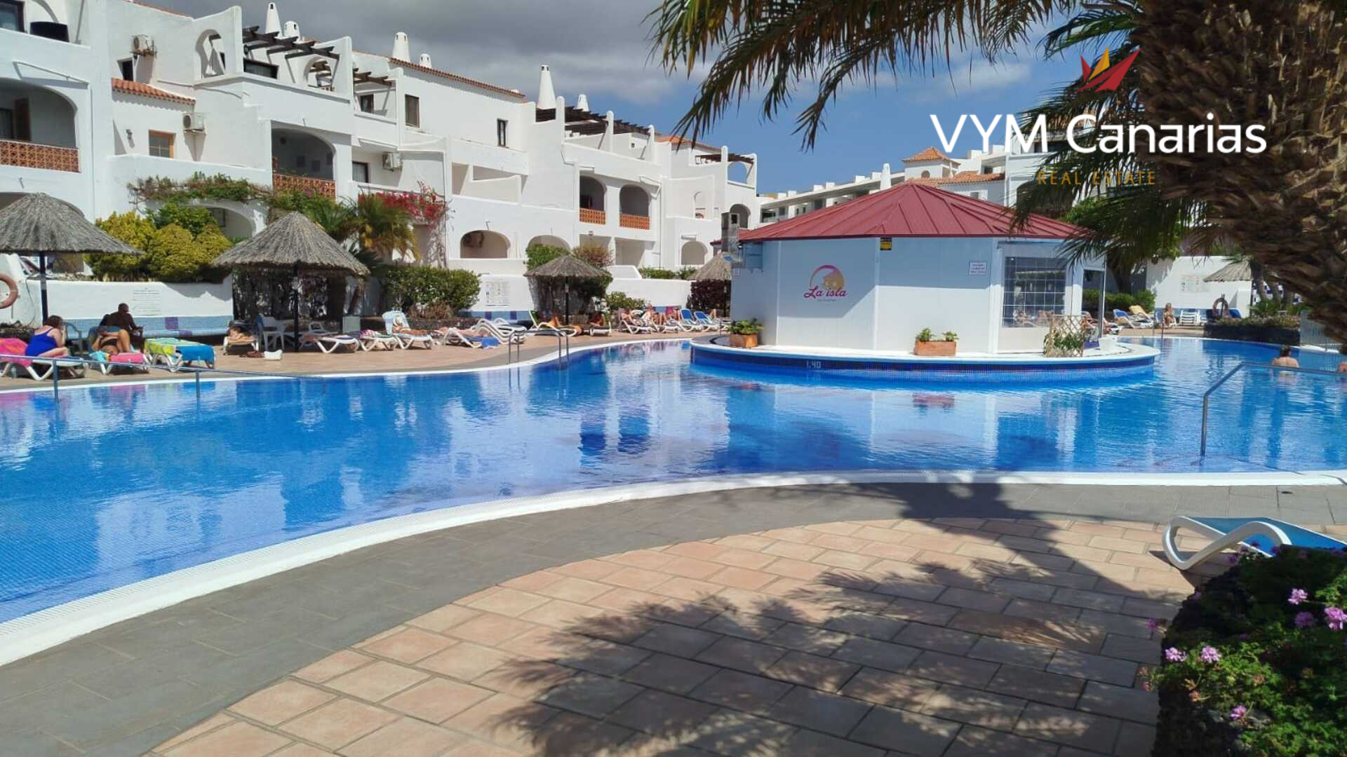 Piscina de Casa adosada en venda en San Miguel de Abona amb Terrassa, Moblat i Balcó