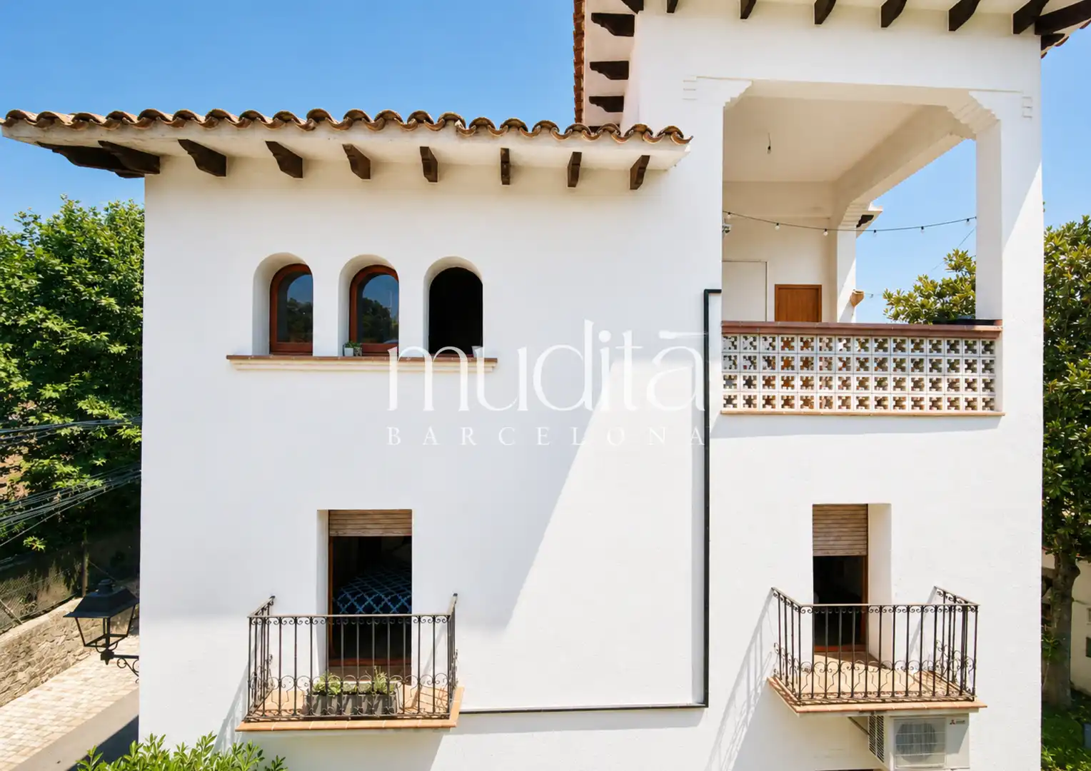 Exterior view of Detached homes for sale in Gualba  with Heating, Private garden and Terrace