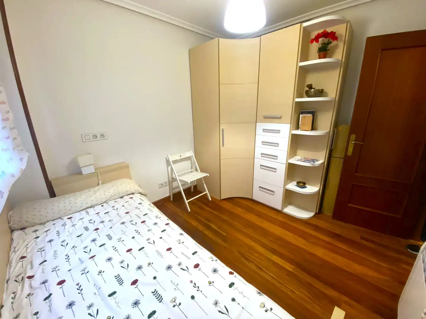 Schlafzimmer von Wohnung zum Verkauf in Castro-Urdiales mit Heizung, Parkett und Terrasse