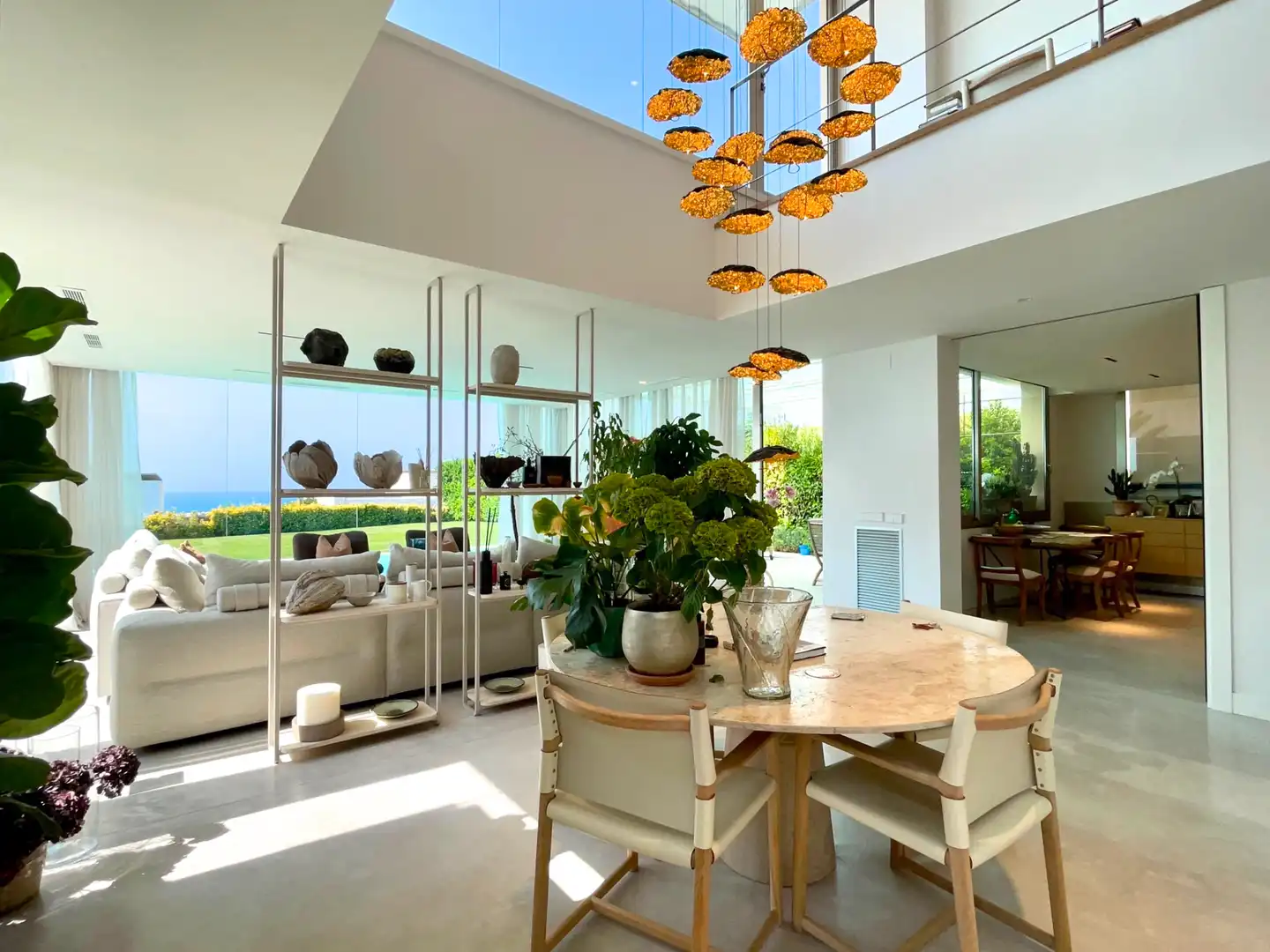 Esszimmer von Haus oder Chalet zum Verkauf in Sant Vicenç de Montalt mit Klimaanlage, Heizung und Privatgarten