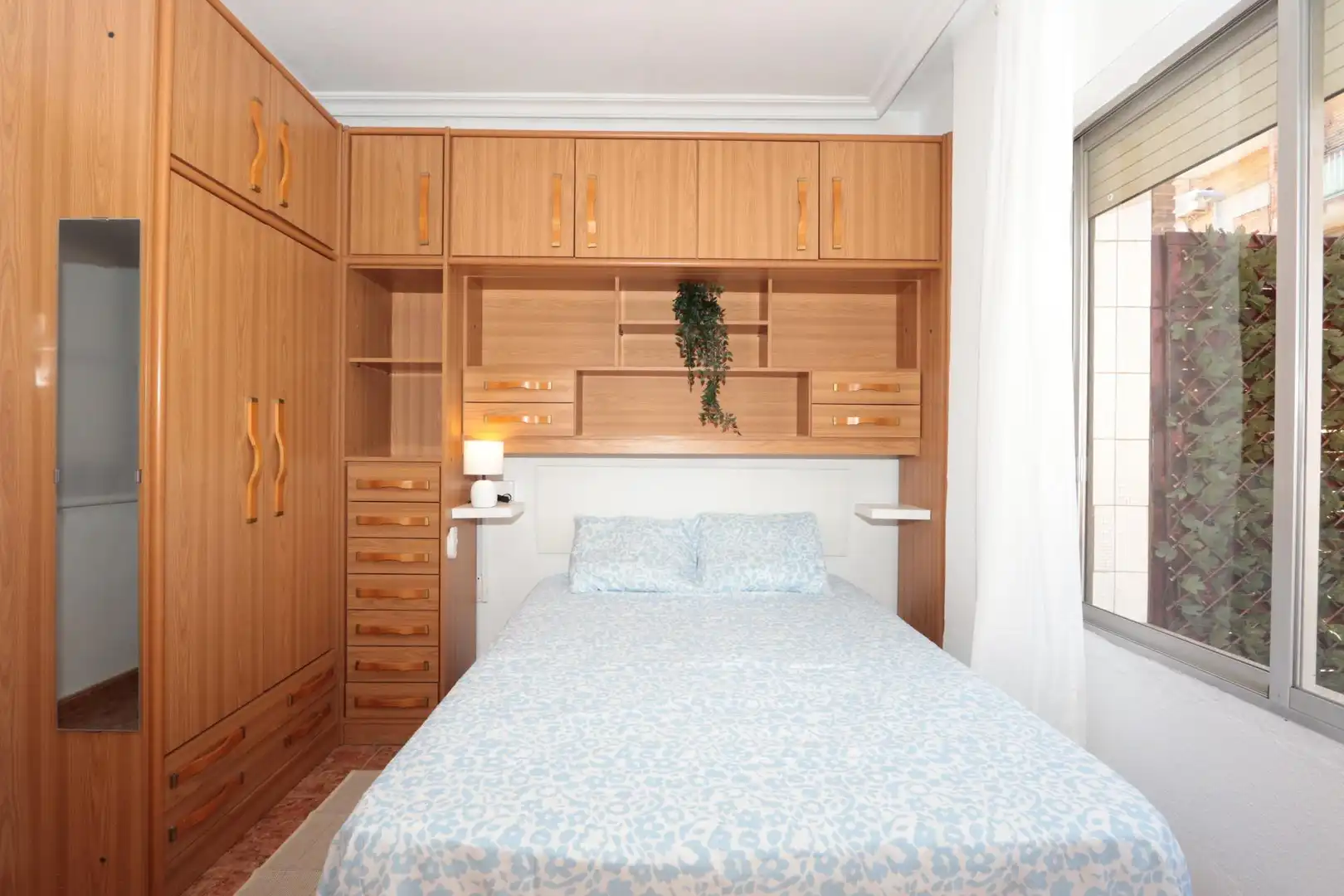 Schlafzimmer von Wohnung zur untervermieten in Cartagena mit Möbliert und Balkon