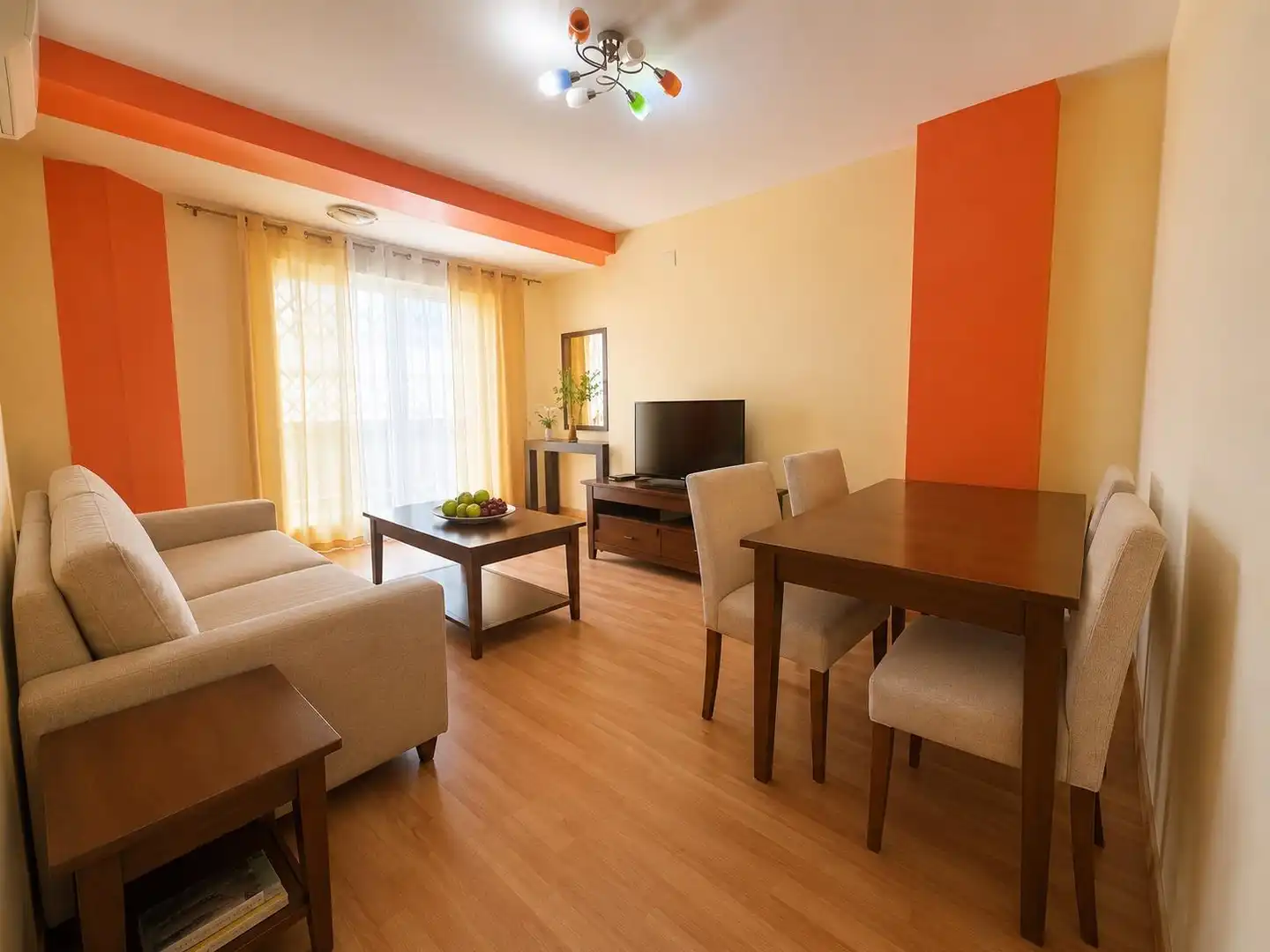 Living room of Apartments for sale in Torrevieja  with Air Conditioner, Private garden and Terrace
