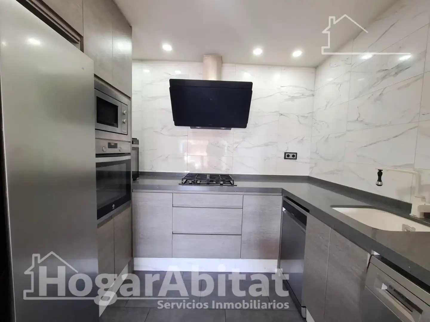 Kitchen of Flat for sale in Cullera  with Air Conditioner, Heating and Terrace