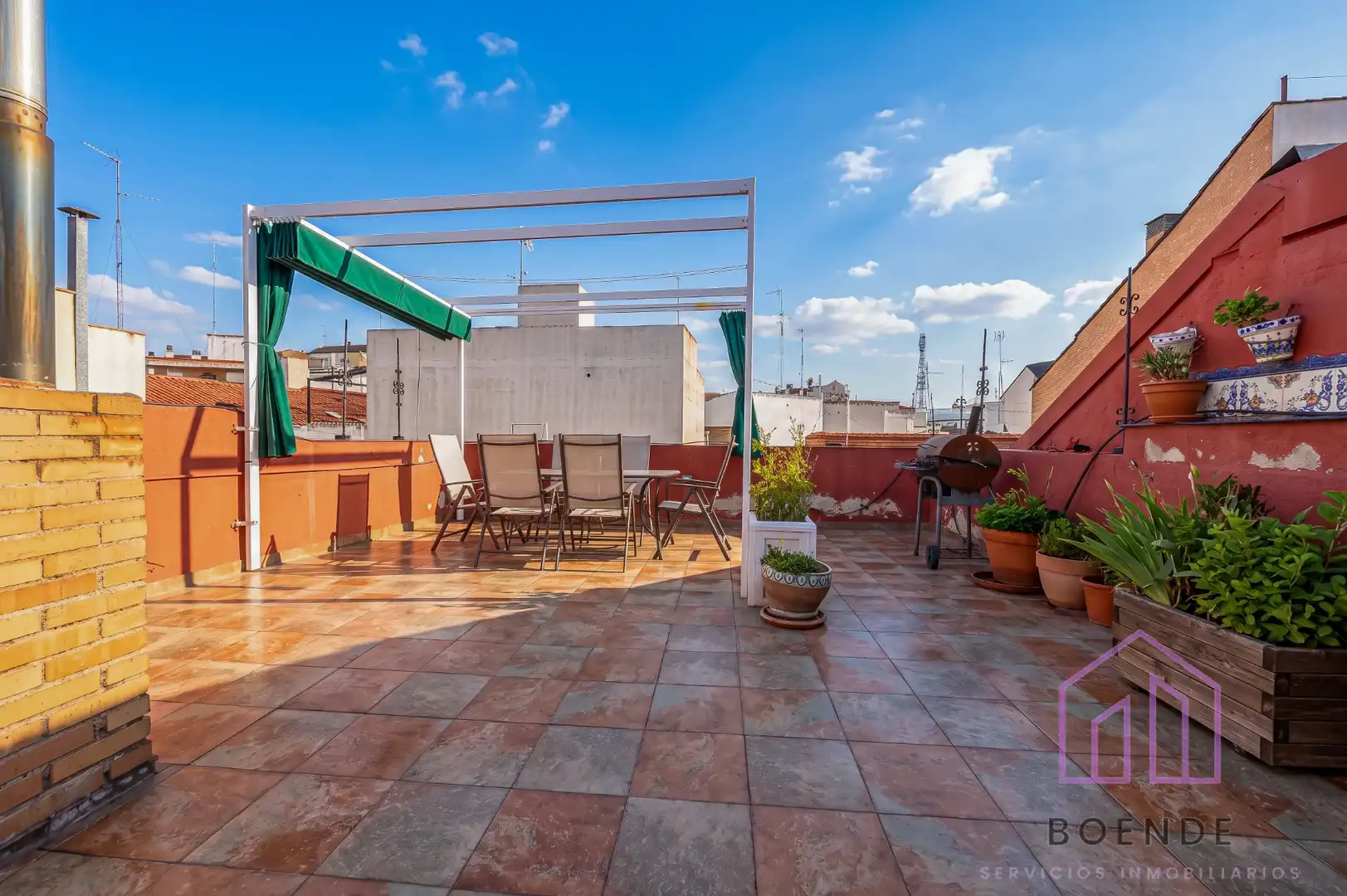 Terraza de Ático en venta en Madrid con Aire acondicionado, Calefacción y Parquet