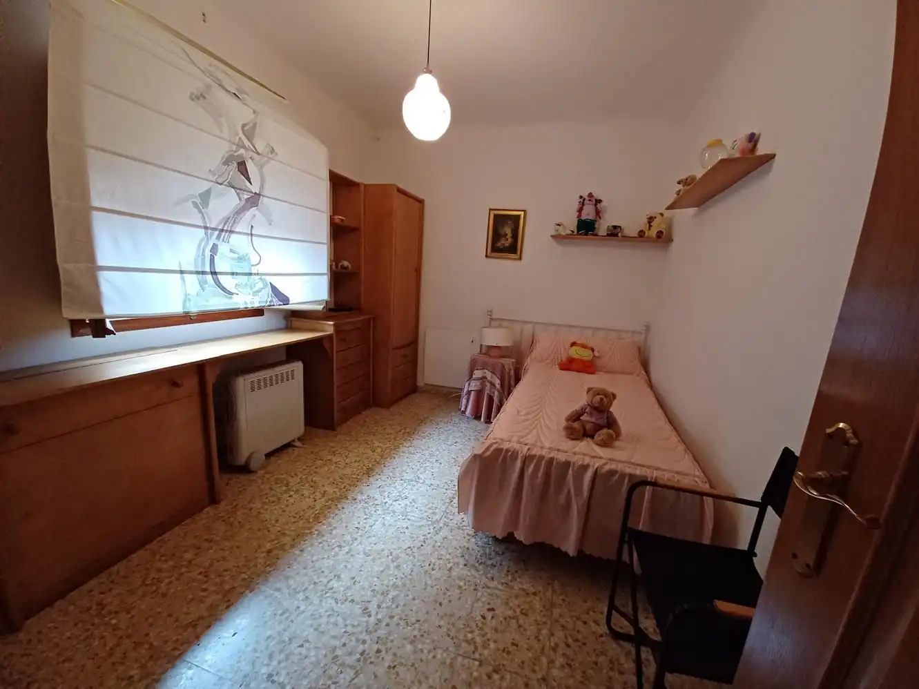 Bedroom of Detached homes for sale in Quintanar del Rey  with Air Conditioner, Terrace and Storage room