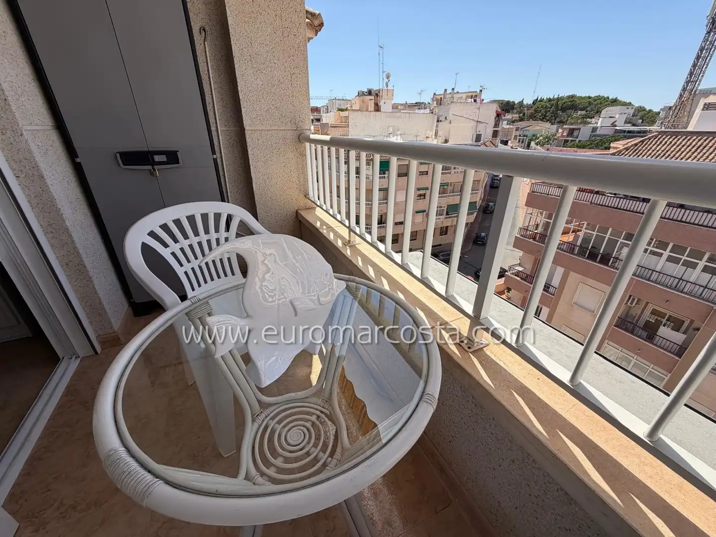 Balcony of Flat for sale in Guardamar del Segura  with Air Conditioner, Heating and Terrace